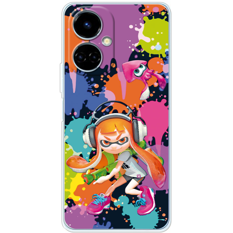 Чехол BoxFace Tecno Camon 19 / 19 Pro Splatoon Inklings