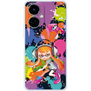 Чехол BoxFace Tecno Camon 19 / 19 Pro Splatoon Inklings