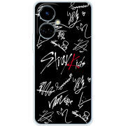 Чехол BoxFace Tecno Camon 19 / 19 Pro Stray Kids автограф