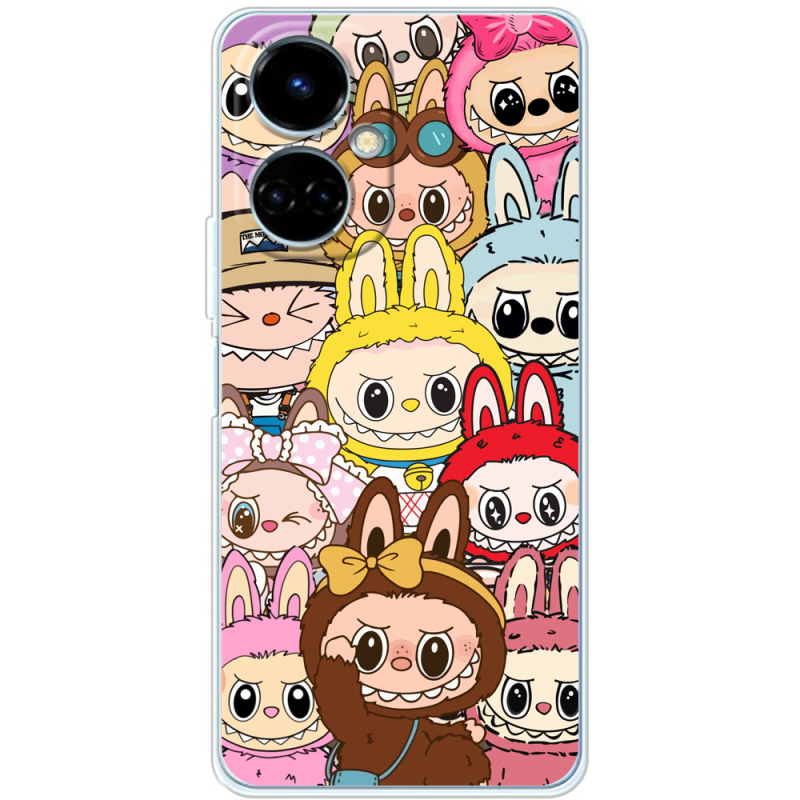 Чехол BoxFace Tecno Camon 19 / 19 Pro Labubu