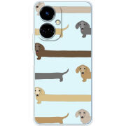 Чехол BoxFace Tecno Camon 19 / 19 Pro Dachshund