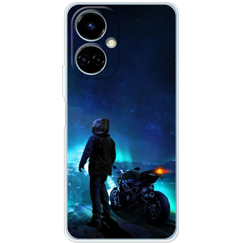 Чехол BoxFace Tecno Camon 19 / 19 Pro Motorcyclist