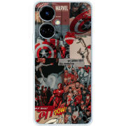 Чехол BoxFace Tecno Camon 19 / 19 Pro Marvel Avengers