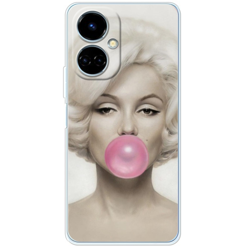 Чехол BoxFace Tecno Camon 19 / 19 Pro Marilyn Monroe Bubble Gum