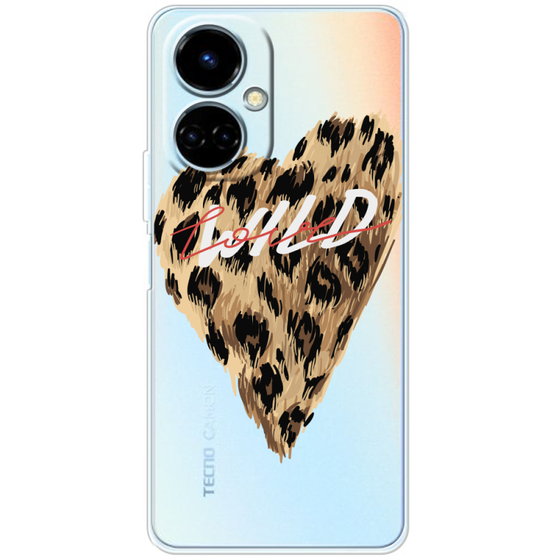 Прозрачный чехол BoxFace Tecno Camon 19 / 19 Pro Wild Love