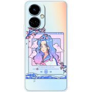 Прозрачный чехол BoxFace Tecno Camon 19 / 19 Pro The Sakuras Will Cry For You