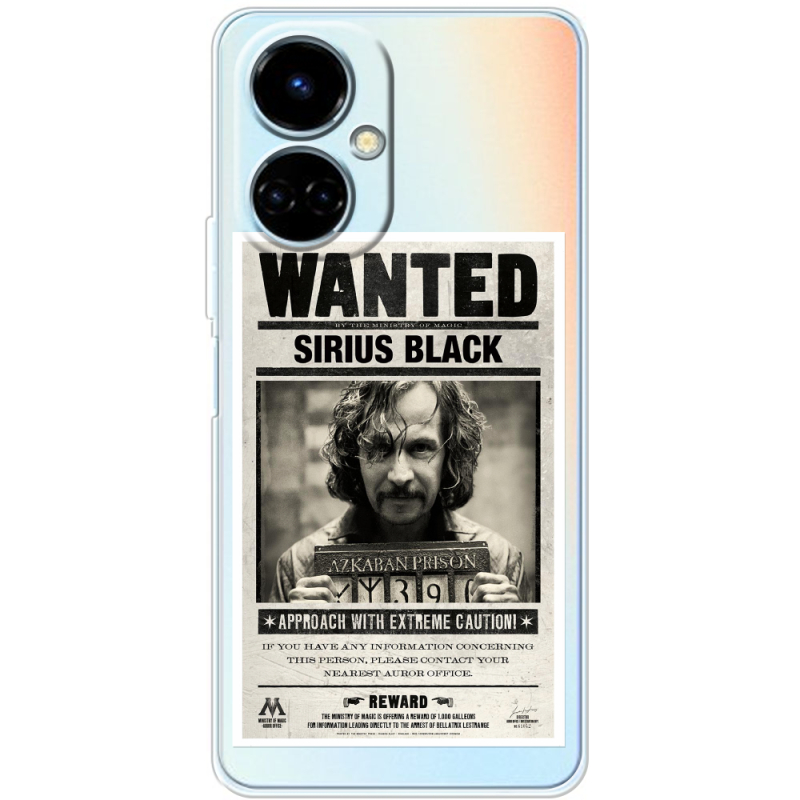 Прозрачный чехол BoxFace Tecno Camon 19 / 19 Pro Sirius Black