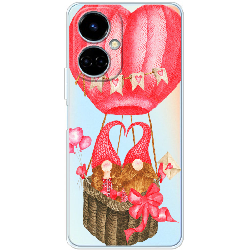 Прозрачный чехол BoxFace Tecno Camon 19 / 19 Pro Valentine Dwarfs