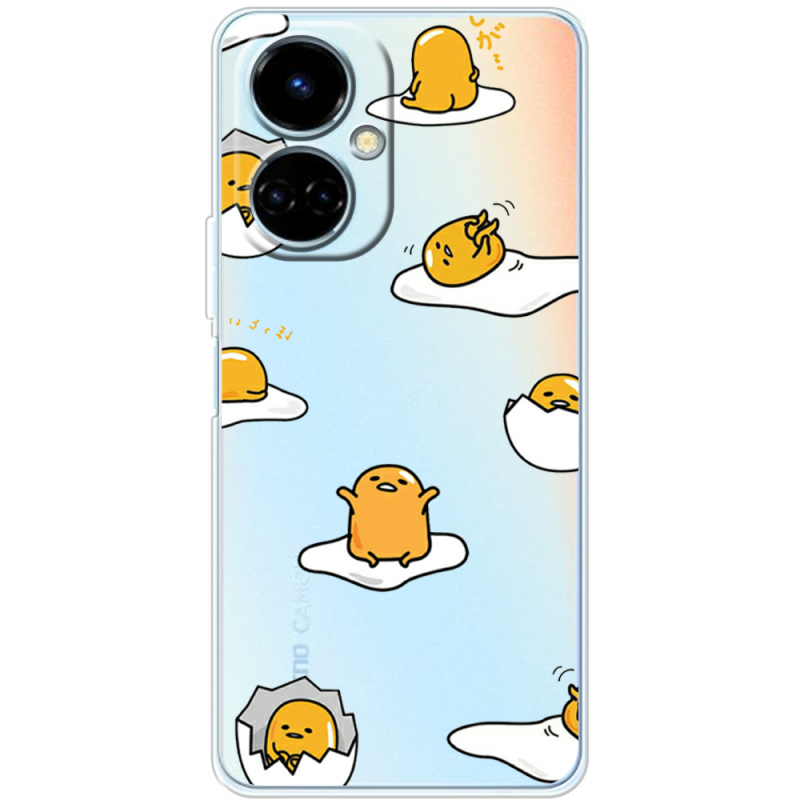 Прозрачный чехол BoxFace Tecno Camon 19 / 19 Pro Gudetama