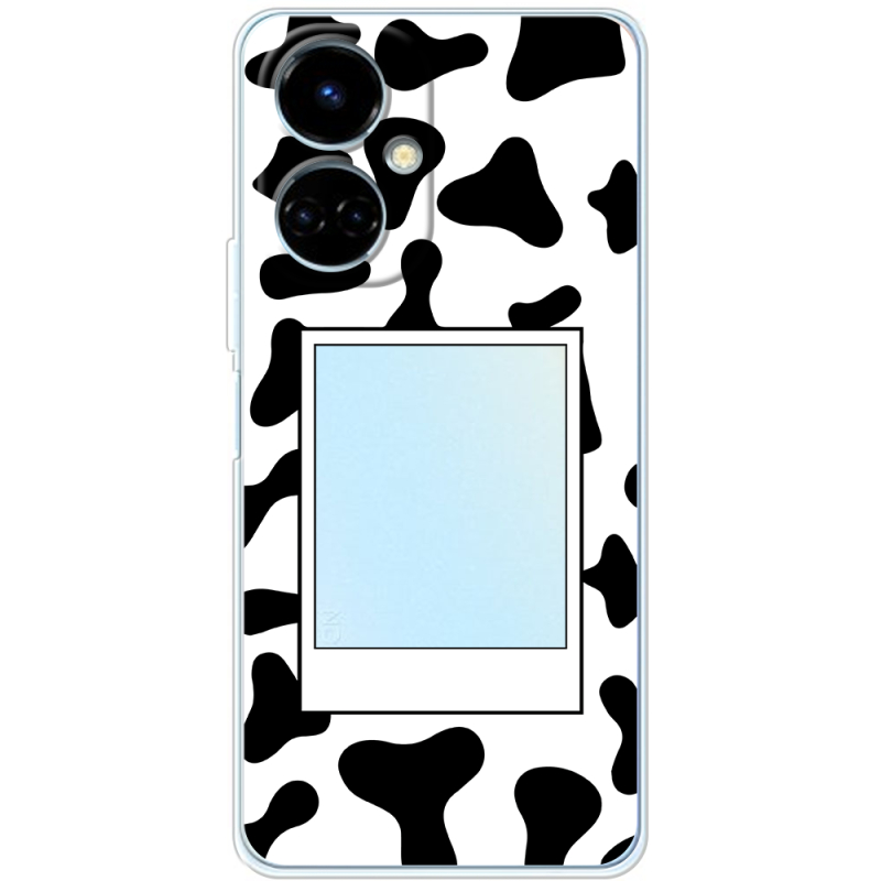 Прозрачный чехол BoxFace Tecno Camon 19 / 19 Pro Cow