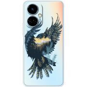 Прозрачный чехол BoxFace Tecno Camon 19 / 19 Pro Eagle