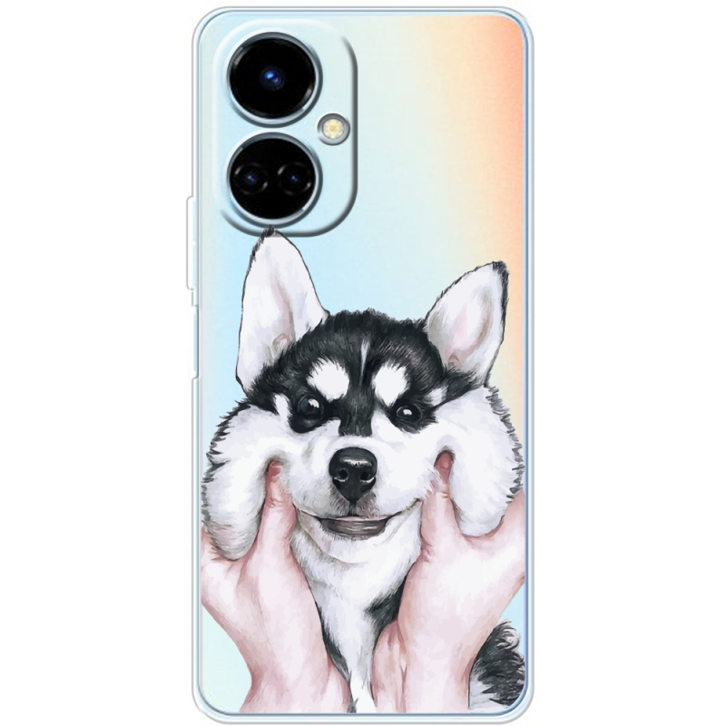 Прозрачный чехол BoxFace Tecno Camon 19 / 19 Pro Husky