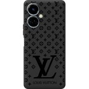 Черный чехол BoxFace Tecno Camon 19 / 19 Pro LV Style