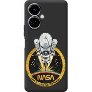 Черный чехол BoxFace Tecno Camon 19 / 19 Pro NASA Spaceship