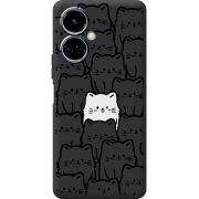 Черный чехол BoxFace Tecno Camon 19 / 19 Pro 