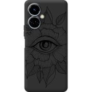 Черный чехол BoxFace Tecno Camon 19 / 19 Pro Eye