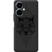 Черный чехол BoxFace Tecno Camon 19 / 19 Pro 