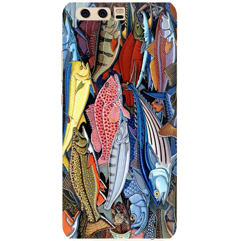 Чехол Uprint Huawei P10 Sea Fish