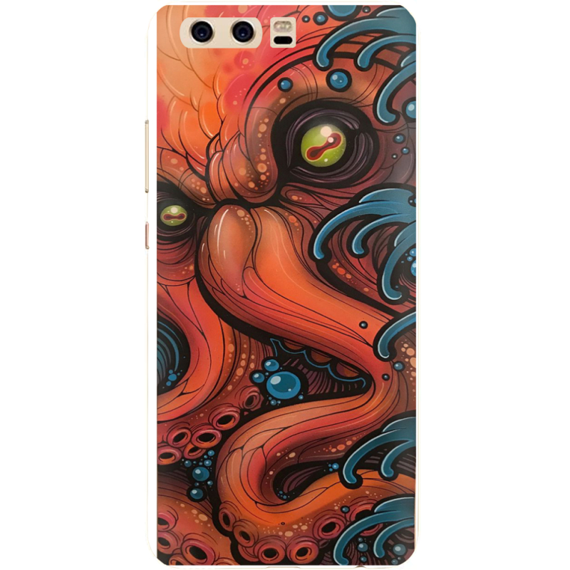 Чехол Uprint Huawei P10 Octopus