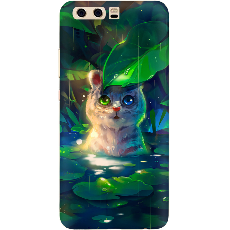 Чехол Uprint Huawei P10 White Tiger Cub