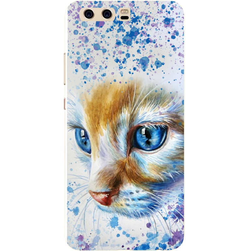 Чехол Uprint Huawei P10 Голубоглазый Кот
