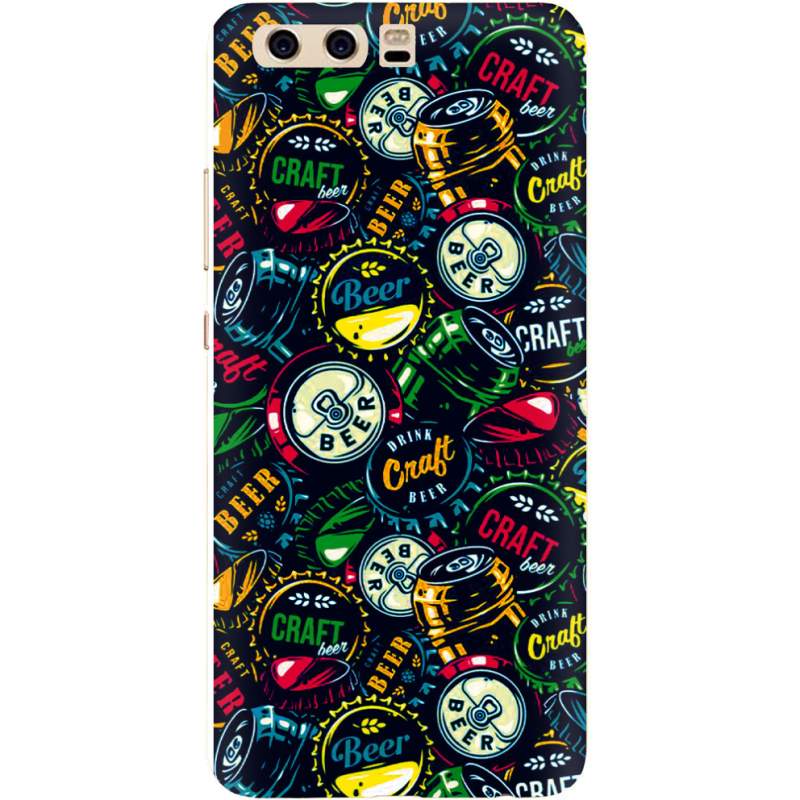 Чехол Uprint Huawei P10 Bottle Caps