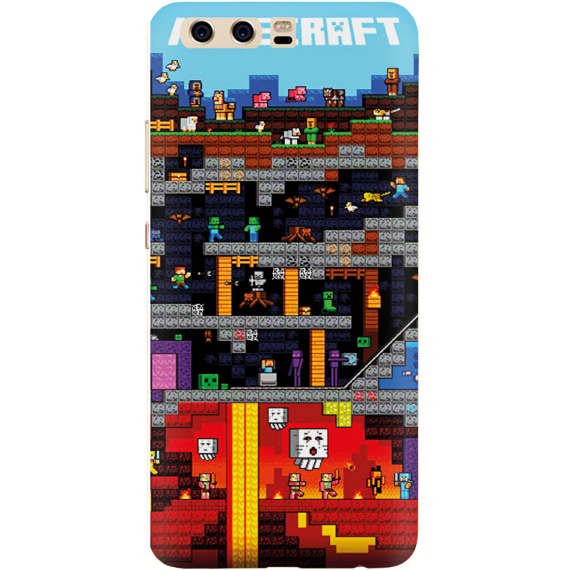 Чехол Uprint Huawei P10 Minecraft Lode Runner