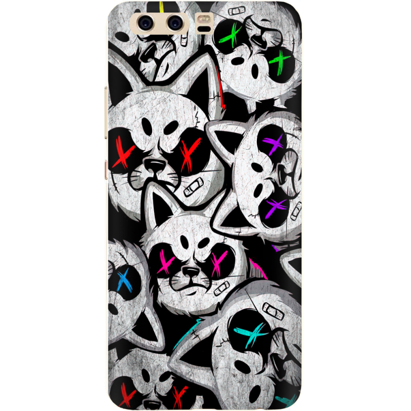 Чехол Uprint Huawei P10 Monster meow