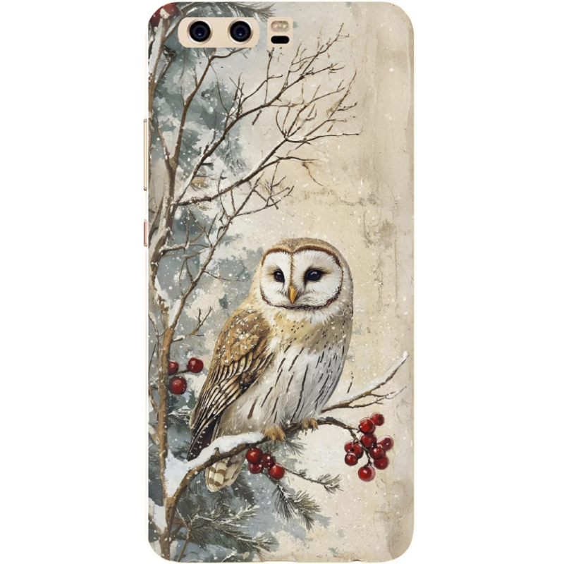 Чехол Uprint Huawei P10 Christmas Owl