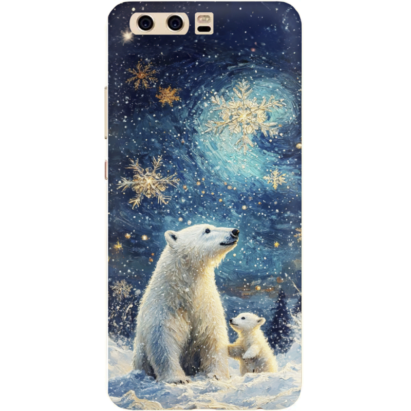 Чехол Uprint Huawei P10 Північні ведмеді