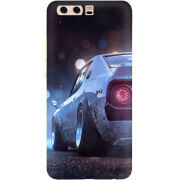 Чехол Uprint Huawei P10 Silver Car