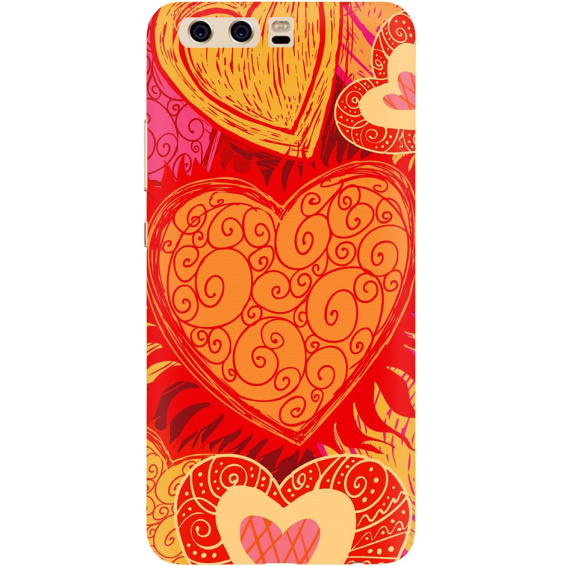 Чехол Uprint Huawei P10 Warm Hearts