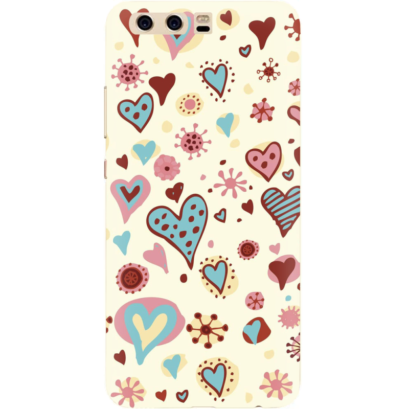 Чехол Uprint Huawei P10 Be my Valentine