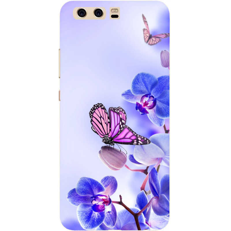 Чехол Uprint Huawei P10 Orchids and Butterflies