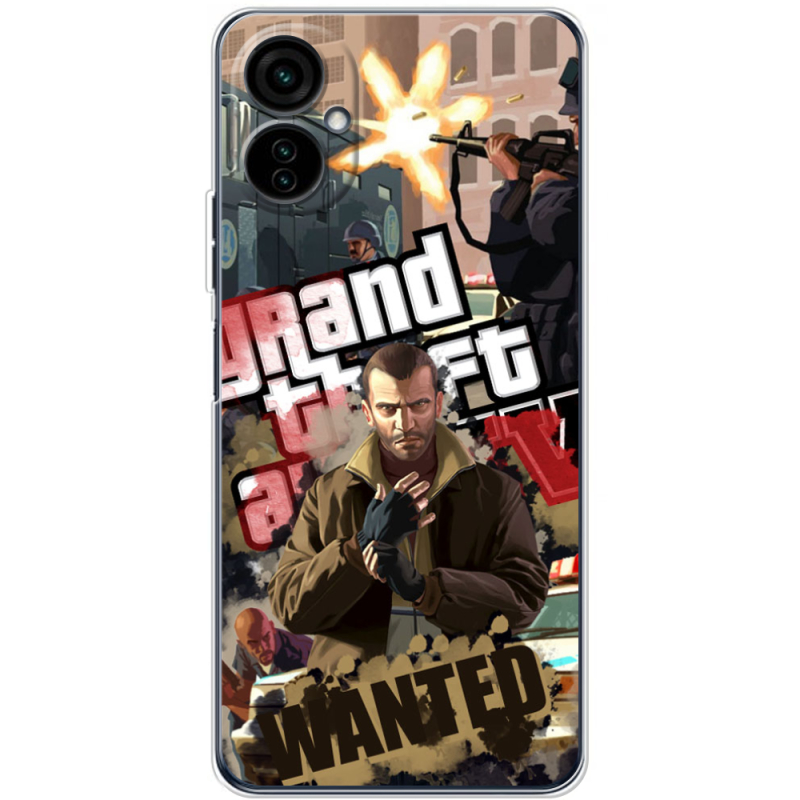 Чехол BoxFace Tecno Camon 19 Neo GTA 4