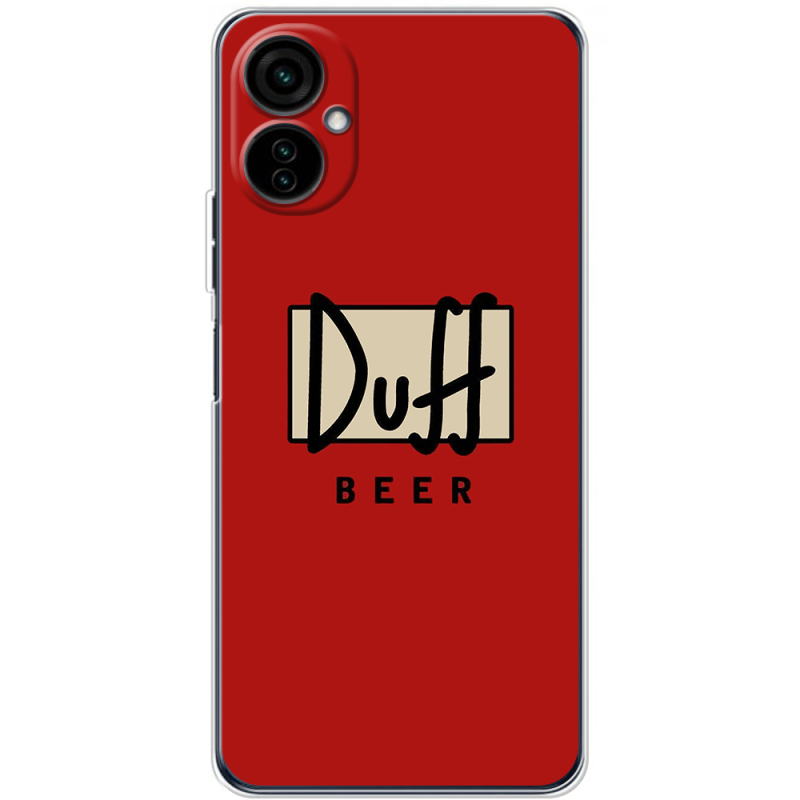 Чехол BoxFace Tecno Camon 19 Neo Duff beer