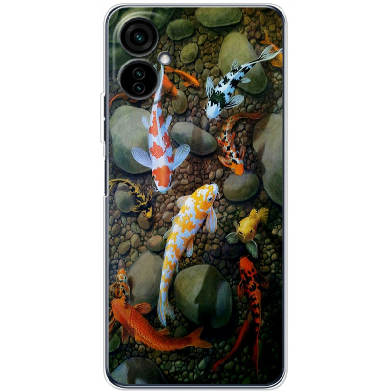 Чехол BoxFace Tecno Camon 19 Neo Underwater Koi