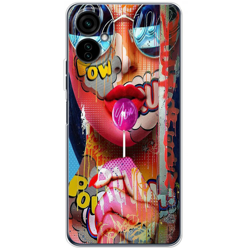 Чехол BoxFace Tecno Camon 19 Neo Colorful Girl