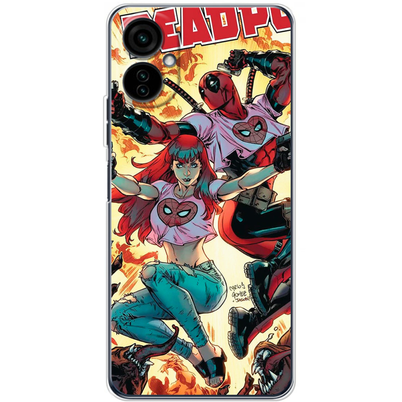 Чехол BoxFace Tecno Camon 19 Neo Deadpool and Mary Jane