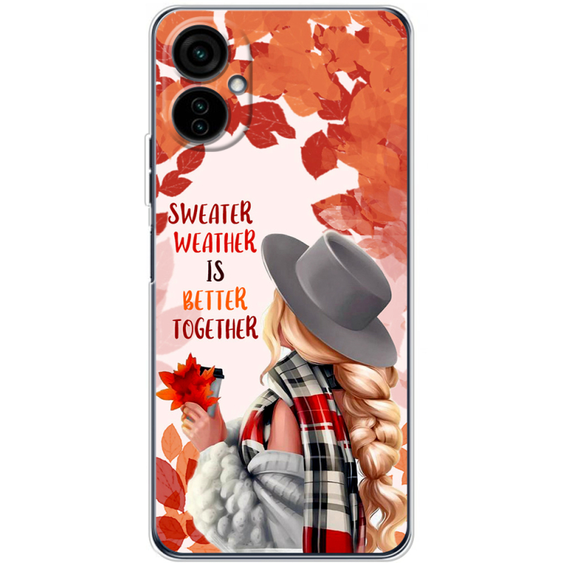 Чехол BoxFace Tecno Camon 19 Neo Sweater Weather
