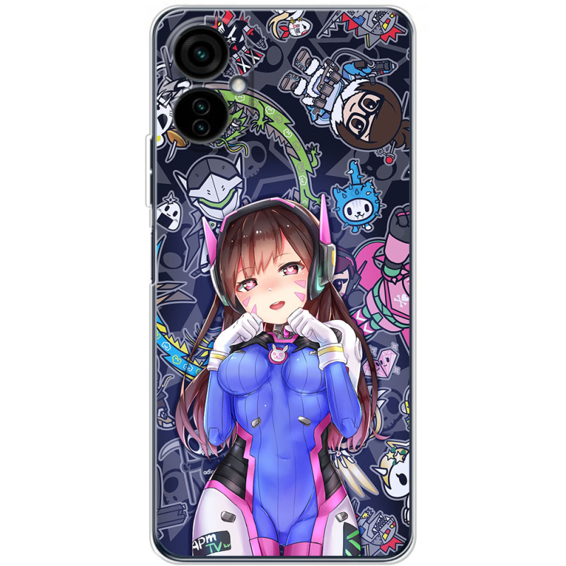 Чехол BoxFace Tecno Camon 19 Neo Overwatch D.VA