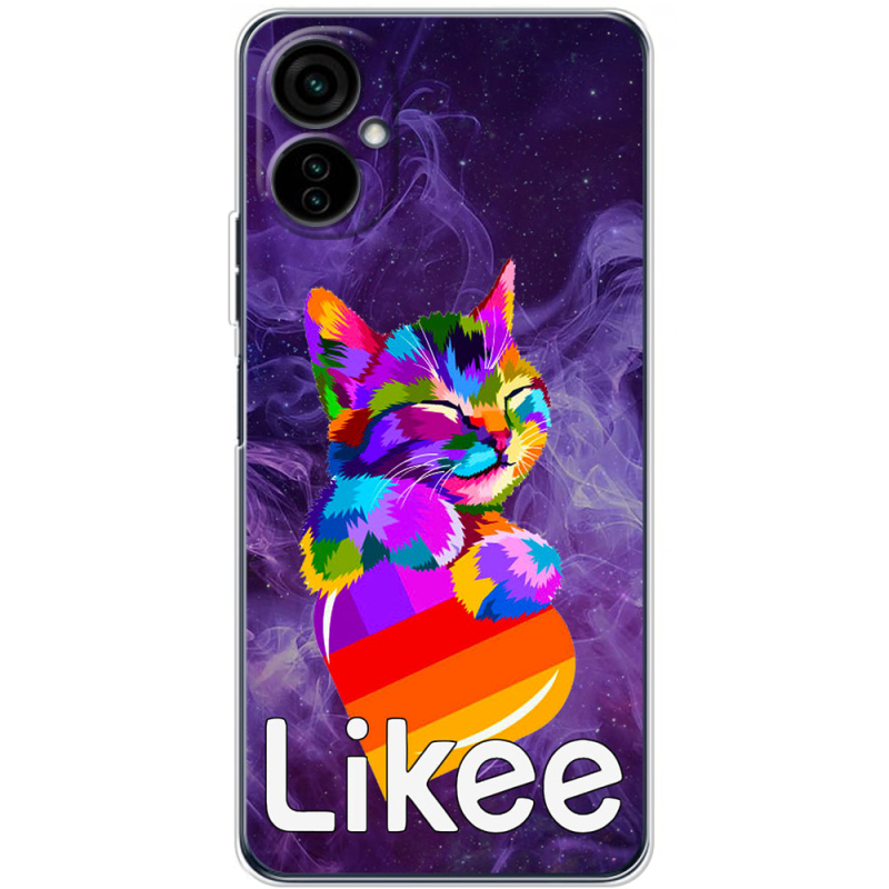 Чехол BoxFace Tecno Camon 19 Neo Likee Cat
