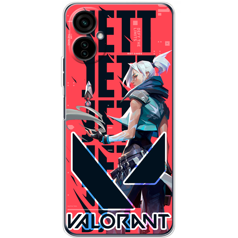 Чехол BoxFace Tecno Camon 19 Neo Valorant Jett