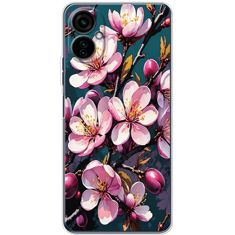 Чехол BoxFace Tecno Camon 19 Neo Рожевий аромат