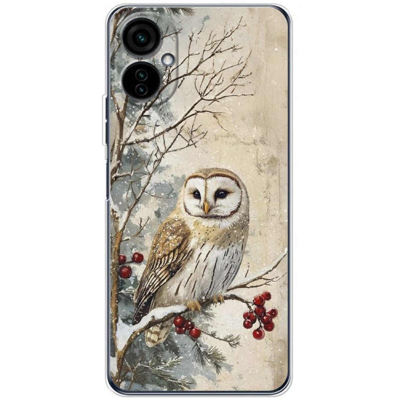Чехол BoxFace Tecno Camon 19 Neo Christmas Owl