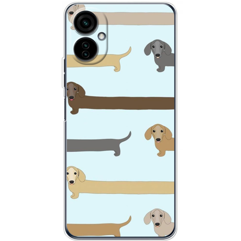 Чехол BoxFace Tecno Camon 19 Neo Dachshund
