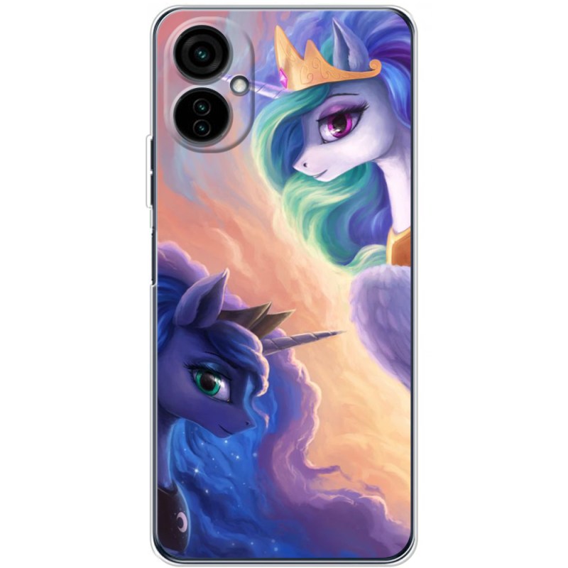 Чехол BoxFace Tecno Camon 19 Neo My Little Pony Rarity  Princess Luna