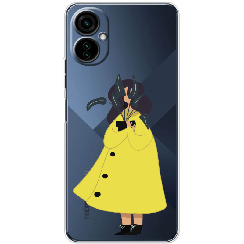 Прозрачный чехол BoxFace Tecno Camon 19 Neo Just a Girl