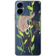 Прозрачный чехол BoxFace Tecno Camon 19 Neo Cute Mermaid