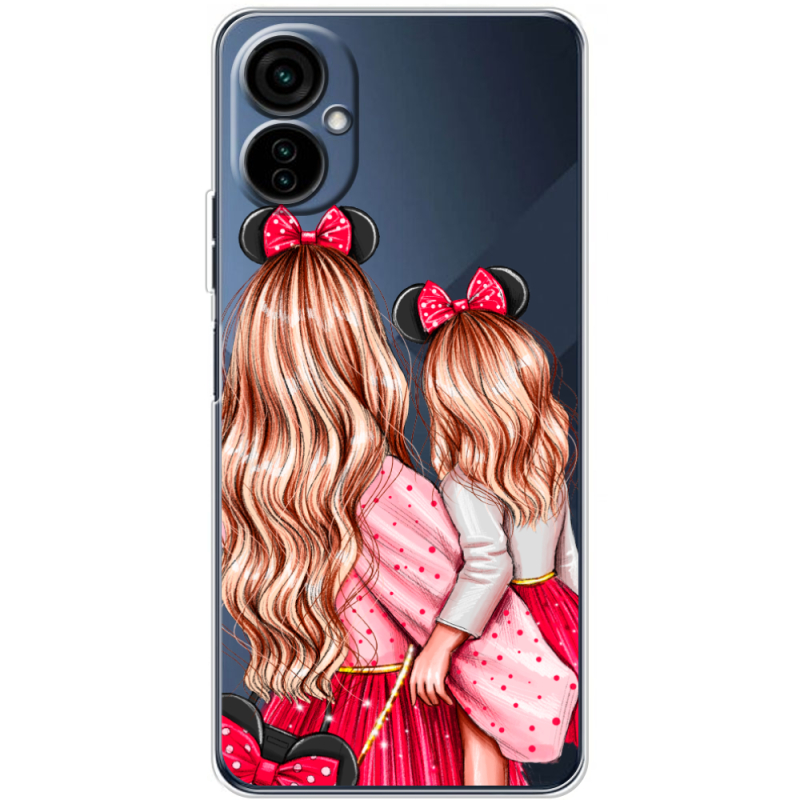 Прозрачный чехол BoxFace Tecno Camon 19 Neo Mouse Girls